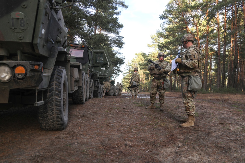 Reserve Transportation Soldiers train on tactical sustainment tasks in Poland