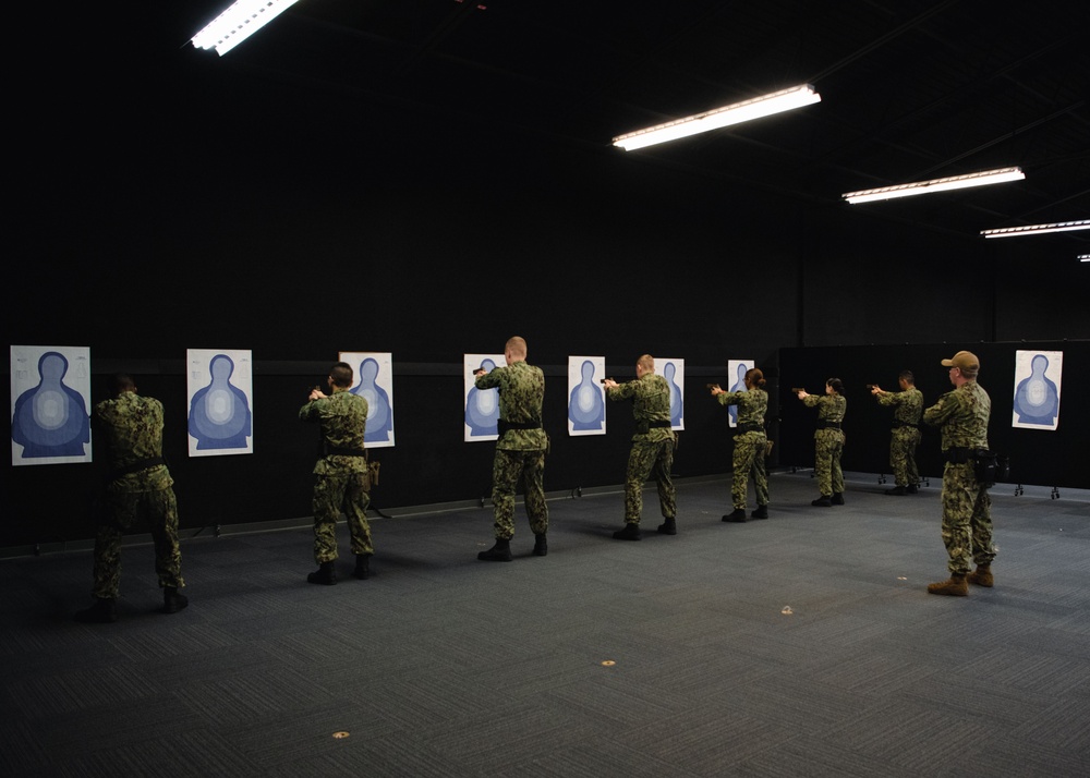 Recruit Practice Weapons Handling and Firing Procedures