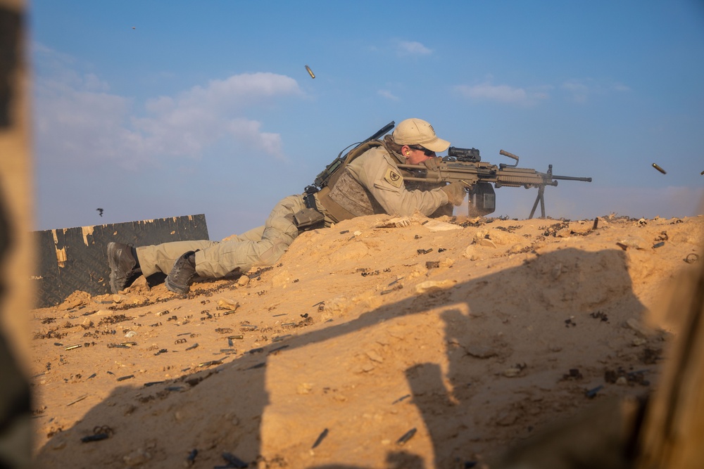 Norwegian Telemark Battalion Conducts Live Fire Range