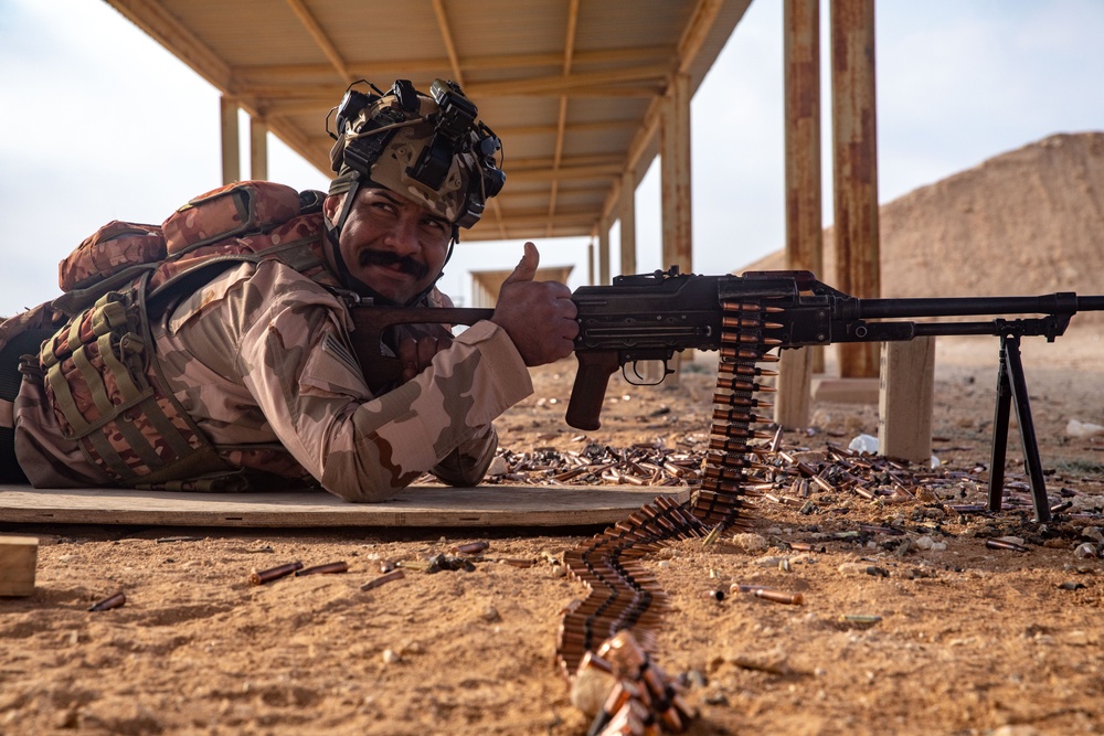 French and Iraqi Armed Forces Conduct Firing Range