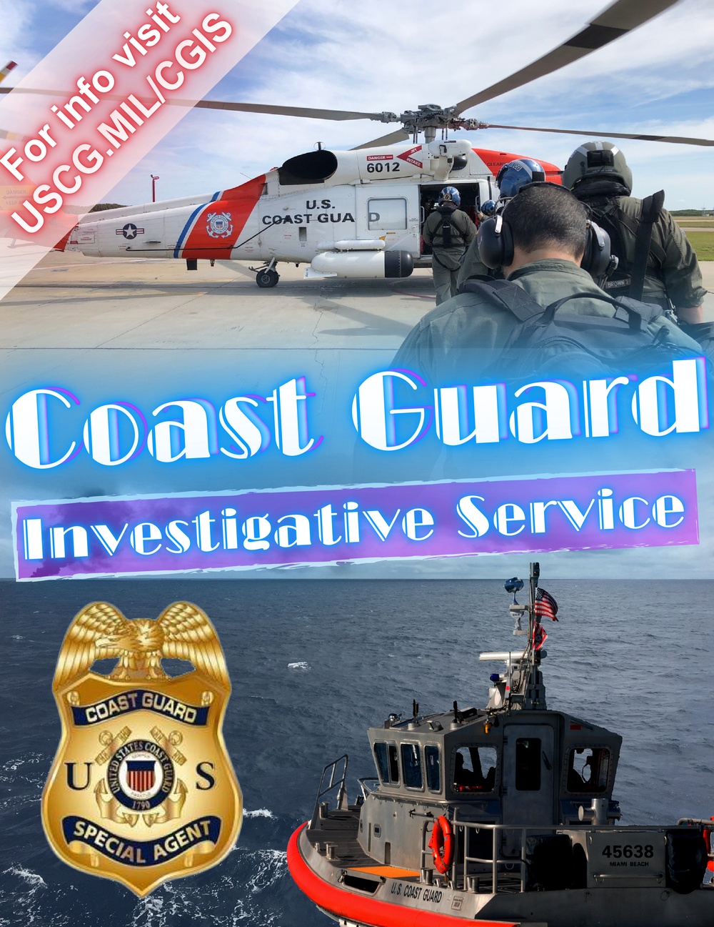 Coast Guard Invstigative Service poster