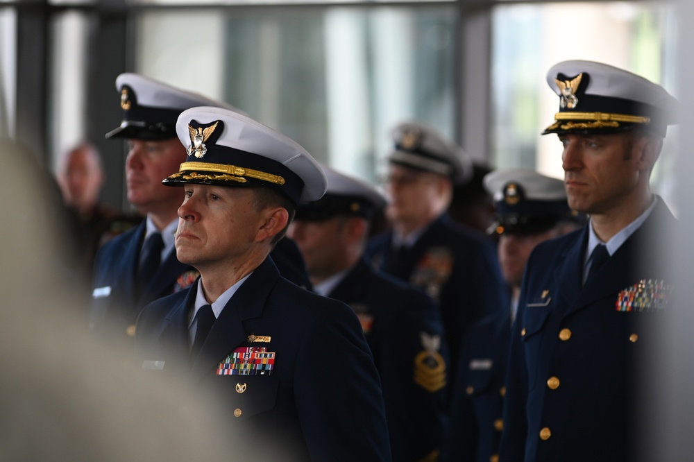 US Coast Guard Cutter White Alder Ceremony