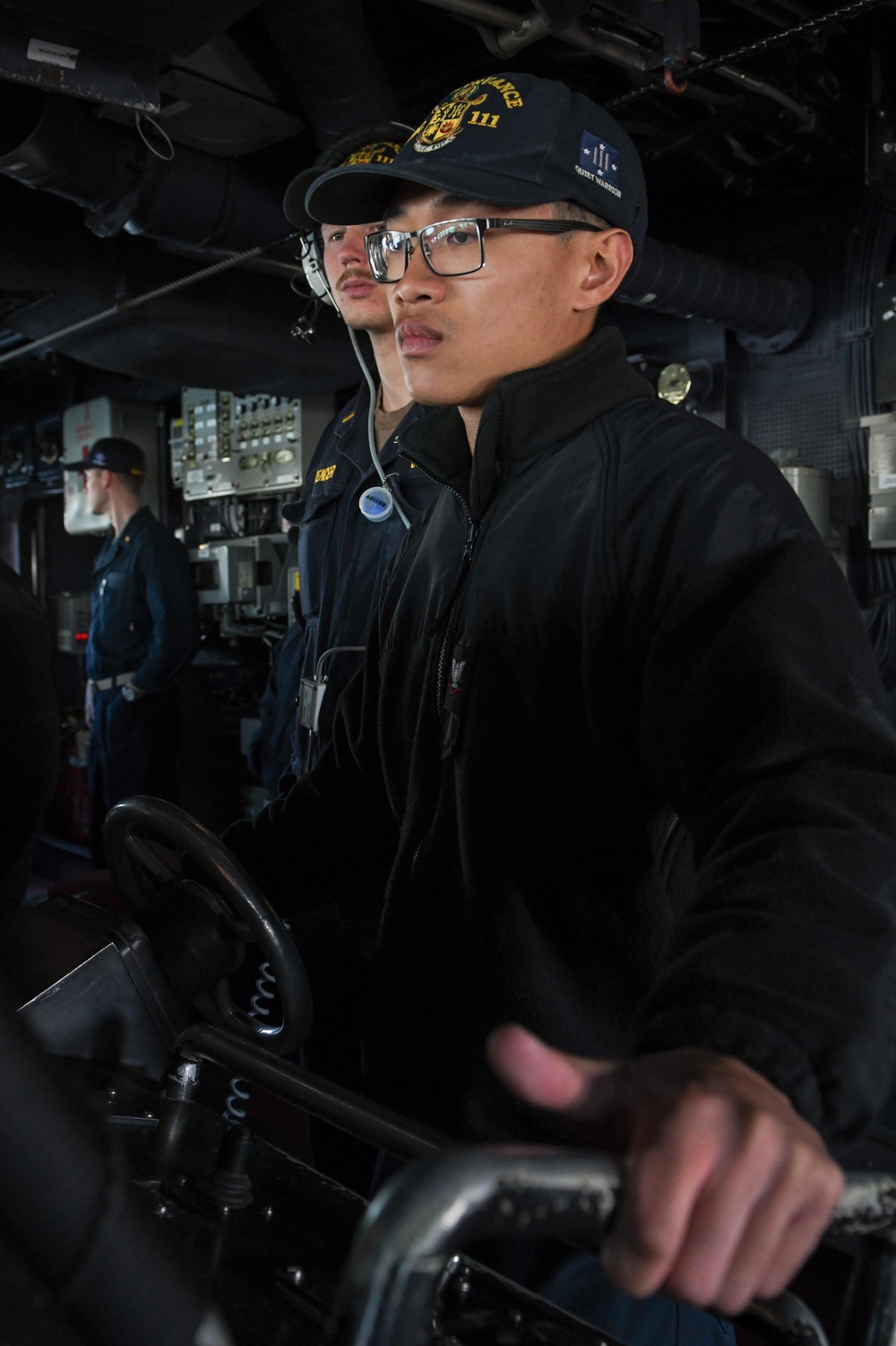 USS Spruance conducts material inspection