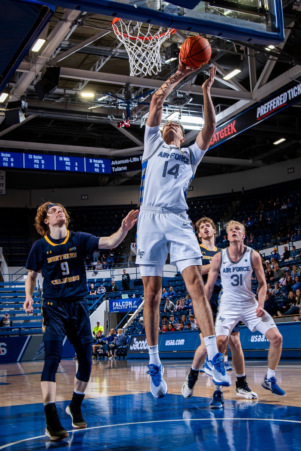 USAFA Men's Basketball v Northern Colorado