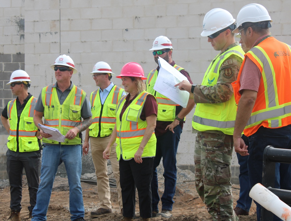 Construction of the new MWR at the Installation of the Future is picking up speed