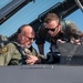 422 TES Takes Honorary Commanders for a flight