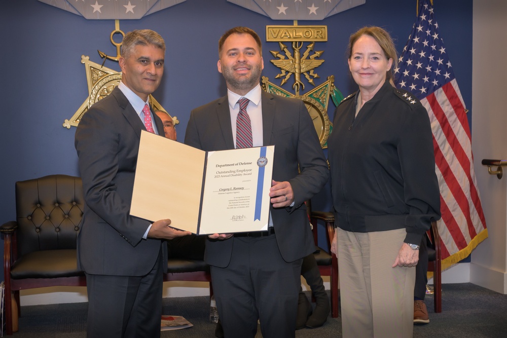 2023 Outstanding Defense Department Employee with a Disability Award