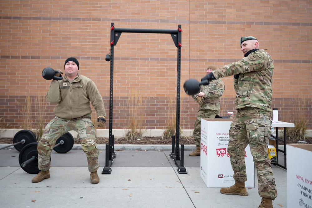 Joint Personnel Recovery Agency members host toy drive