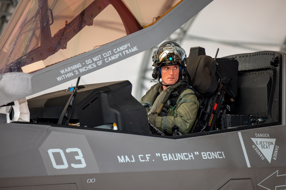 Marine Fighter Attack Squadron (VMFA) 542 conducts flight operations