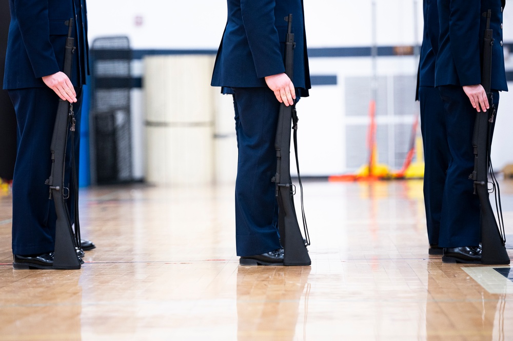 311th Recruiting Squadron oversees AFJROTC drill competition