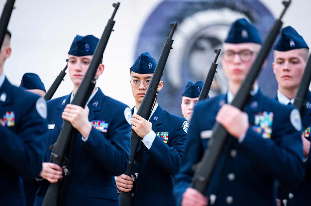 311th Recruiting Squadron oversees AFJROTC drill competition