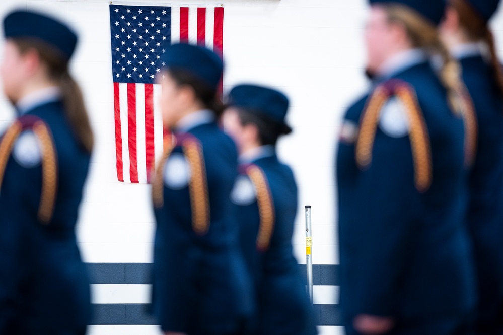 311th Recruiting Squadron oversees AFJROTC drill competition