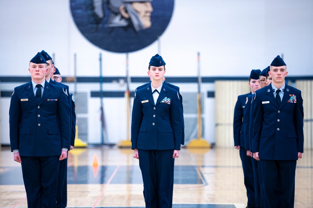 311th Recruiting Squadron oversees AFJROTC drill competition