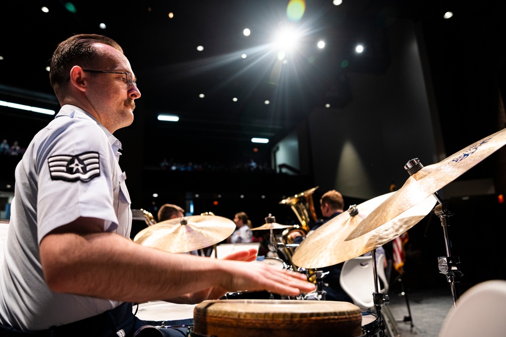 USAF Heritage of America Band supports recruiting mission