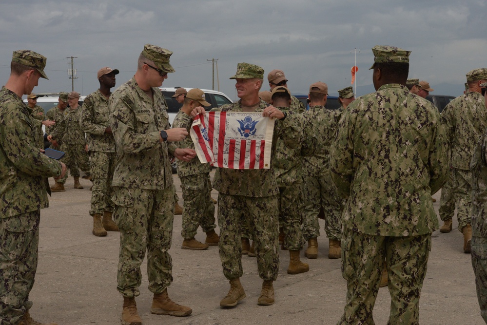 U.S. Coast Guard Port Security Unit 305 decommissions unit and Coast Guard mission in Guantanamo Bay after 21 years