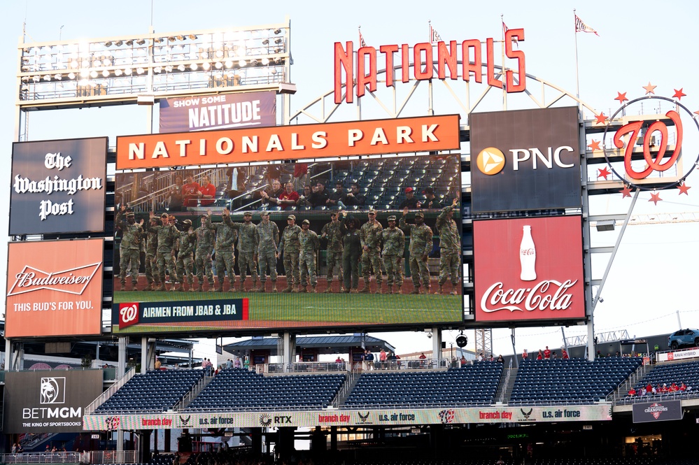 Washington Nationals host Air Force Night