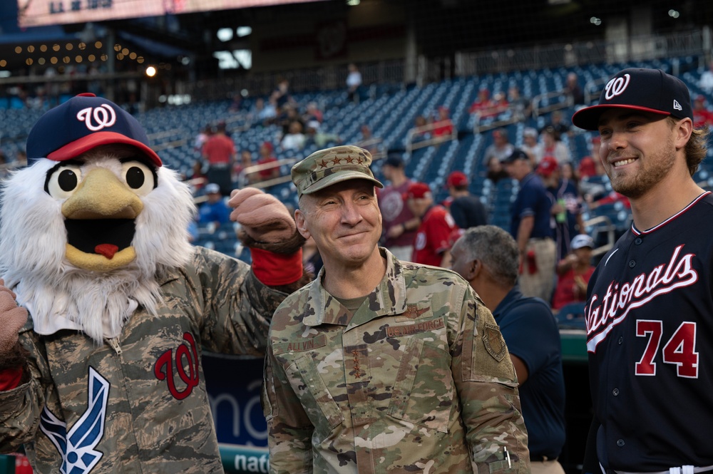 Washington Nationals host Air Force Night