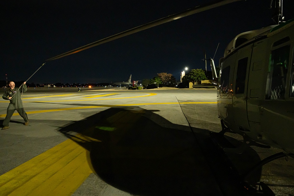 Airborne Care: 24/7 Air medical transport at Yokota Air Base