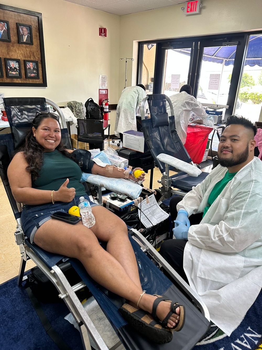 CTF 75 Hosts Blood Drive