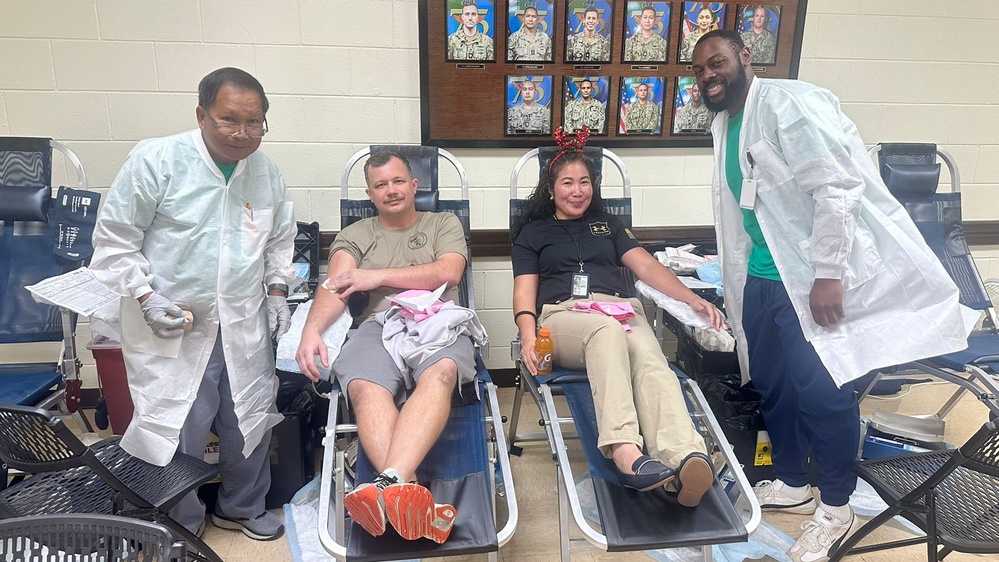 CTF 75 Hosts Blood Drive