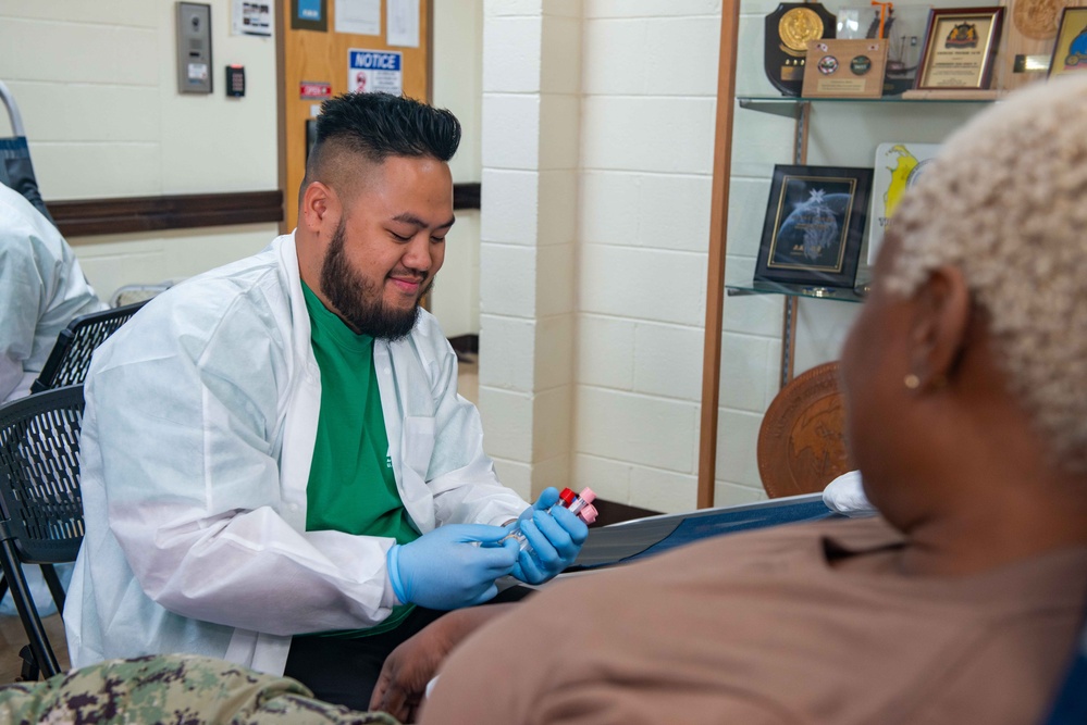 CTF 75 Hosts Blood Drive