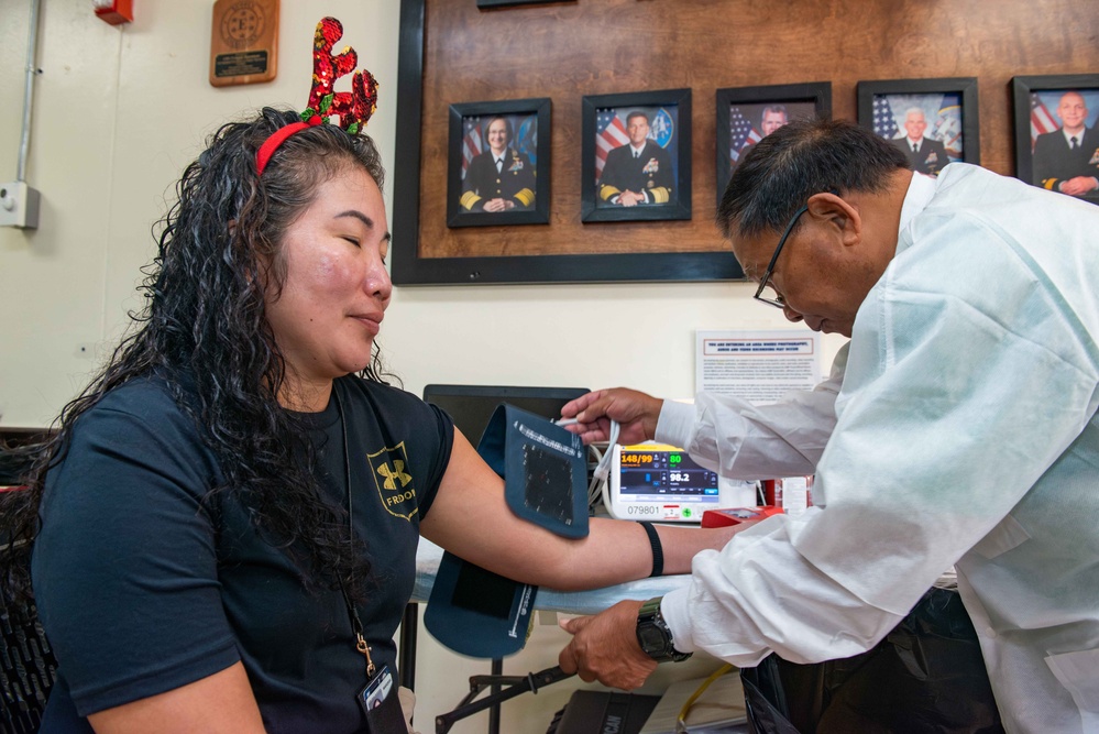 CTF 75 Hosts Blood Drive