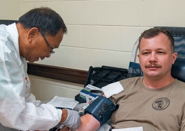 CTF 75 Hosts Blood Drive