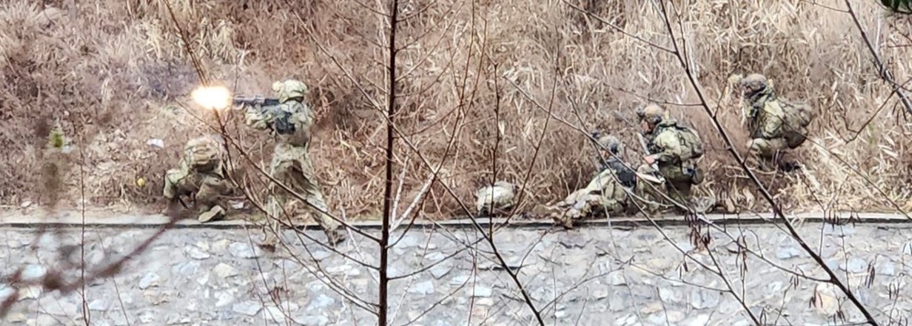 Red Warriors Train Alongside Korean Partners at Korea Combat Training Center