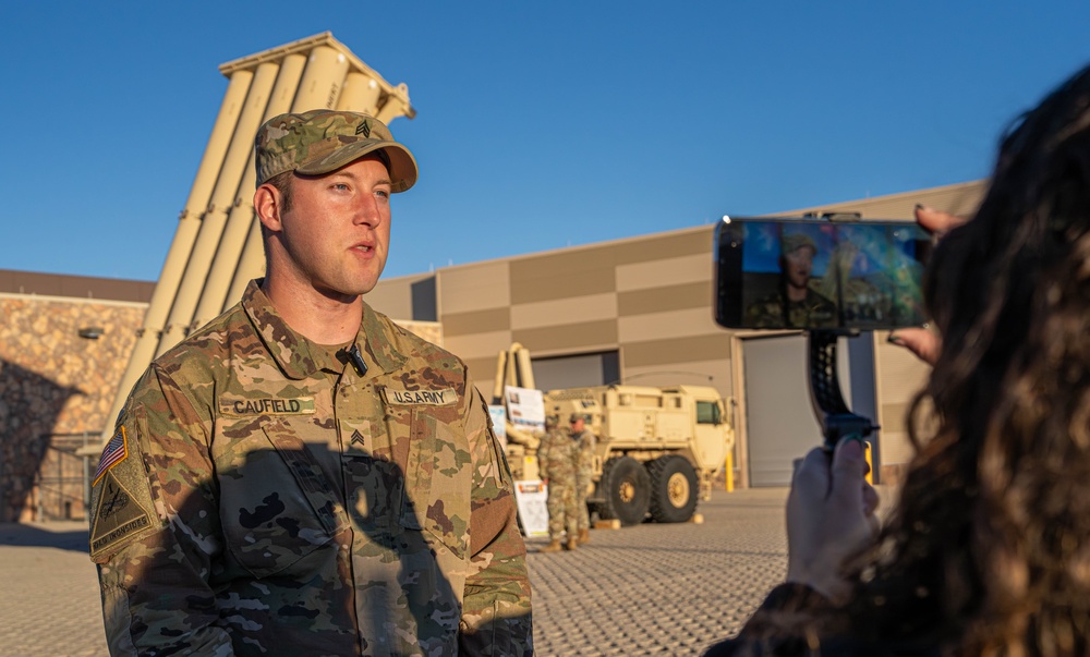 DVIDS - Images - Sgt. Brandon Caufield conducts an interview [Image 4 ...