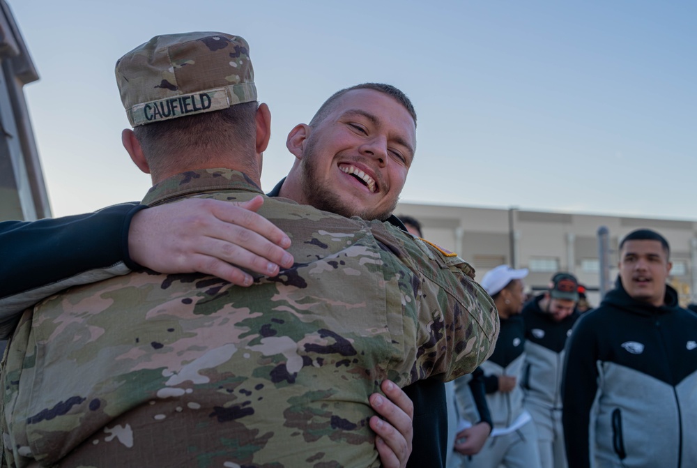 Caufield brothers reunite