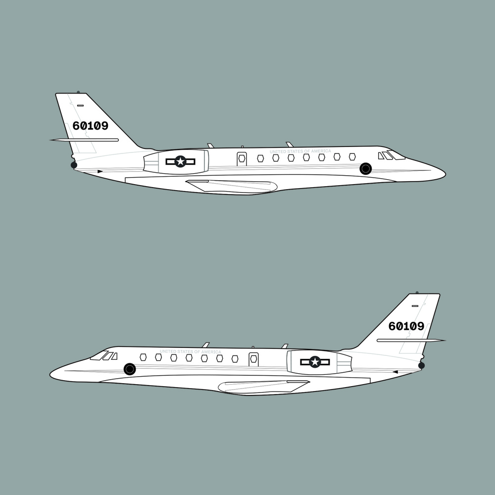 UC-35 Jet Technical Illustration
