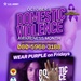 Army Community Services Domestic Violence Awareness Poster design