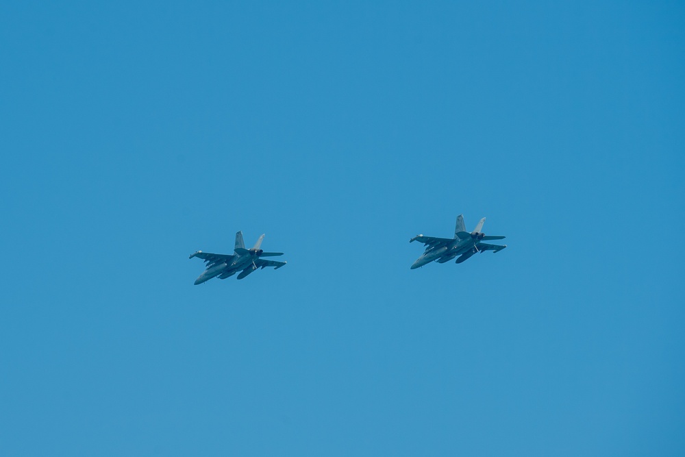 USS Dwight D. Eisenhower Conducts Flight Operations in the Arabian Gulf