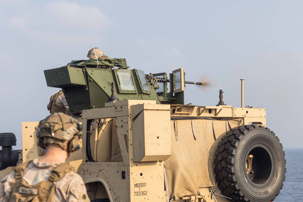 DVIDS - Images - 26th MEU(SOC) Conducts JLTV-Mounted .50 Caliber ...