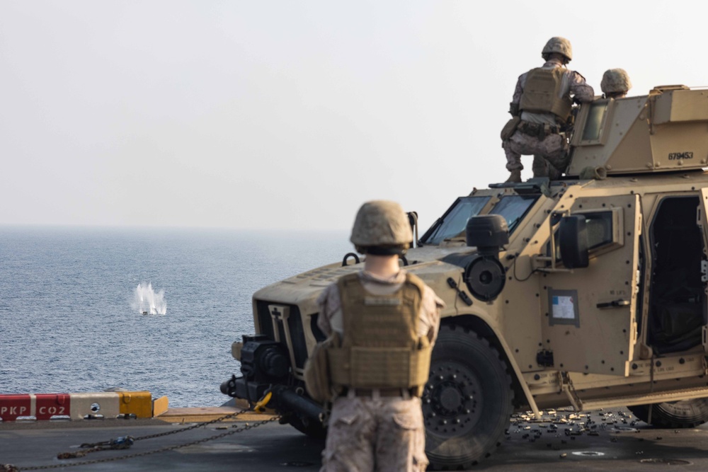 DVIDS - Images - 26th MEU(SOC) Conducts JLTV-Mounted .50 Caliber ...