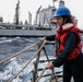 Sailors Conduct Replenishment-at-Sea with USNS Yukon