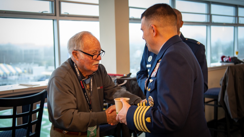 U.S. Coast Guard at 2023 Military Bowl in Annapolis, Maryland