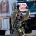 Firefighter Train for Aircraft Recovery