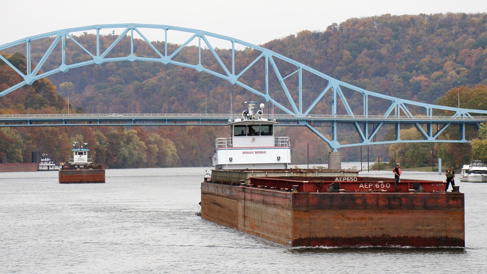 Locks and Dam 3 Fall Colors - USACE Pittsburgh District