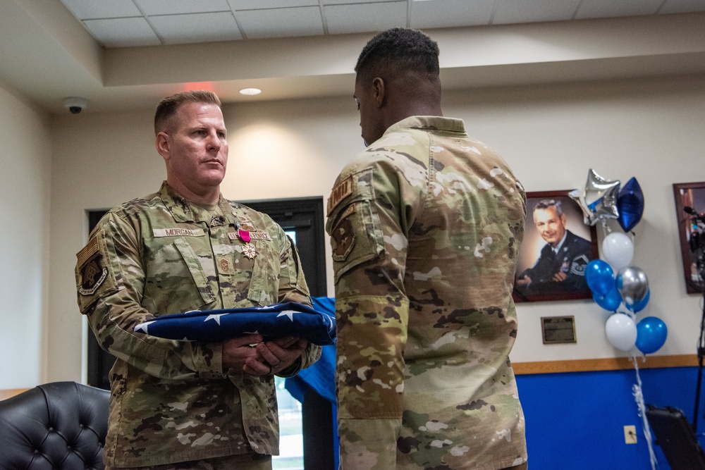 Chief Master Sgt. Mike Morgan Retirement