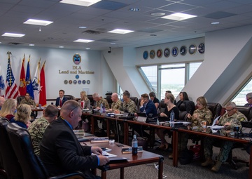 DLA Land and Maritime, DLA Aviation discuss shared strategies at visit