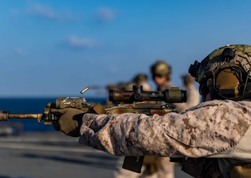 Marines with Battalion Landing Team 1/6, 26th MEU(SOC) Conduct Live-Fire Training