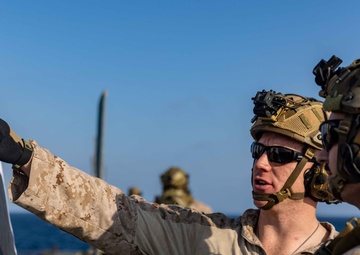 Marines with Battalion Landing Team 1/6, 26th MEU(SOC) Conduct Live-Fire Training