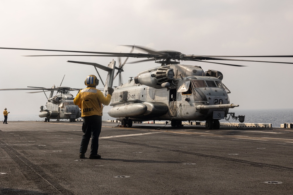 Apache Rehearses TRAP at sea