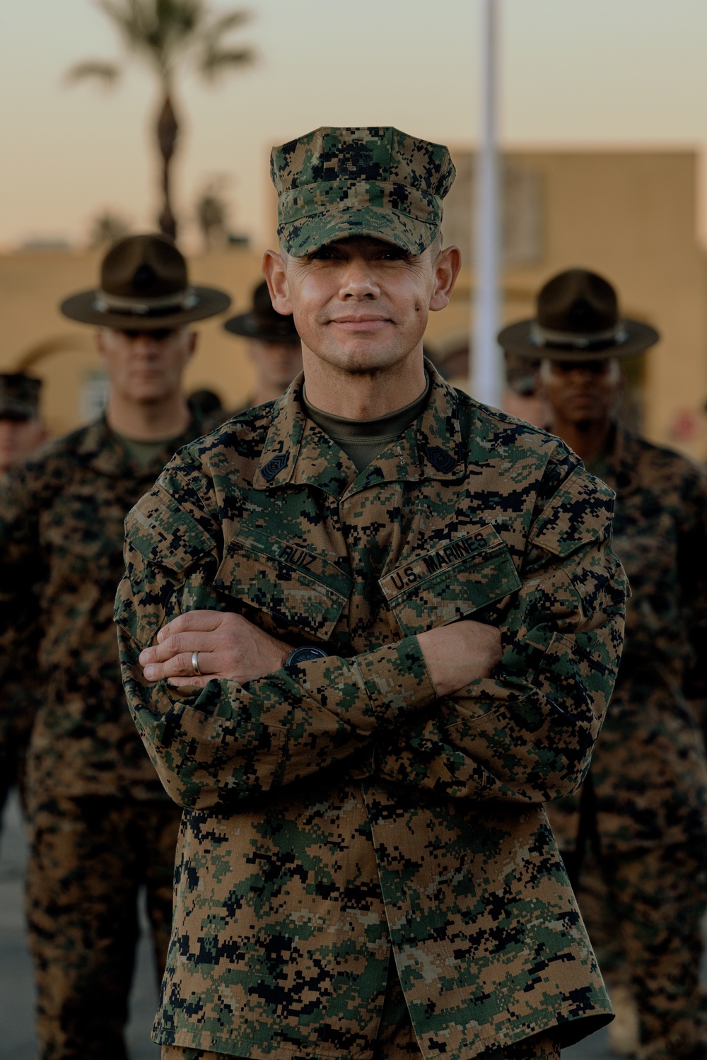 Sergeant Major of the Marine Corps visits MCRDSD