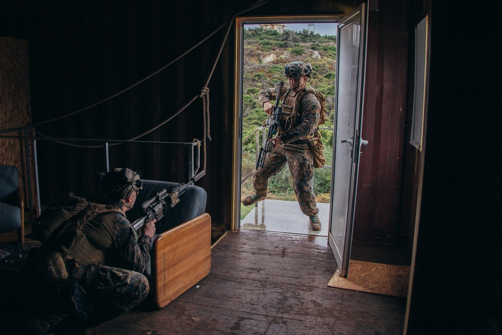 Breach, Cleared, Secured: 26th MEU(SOC) Marines conduct MOUT training in Greece