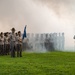 Soldiers graduate basic combat training.