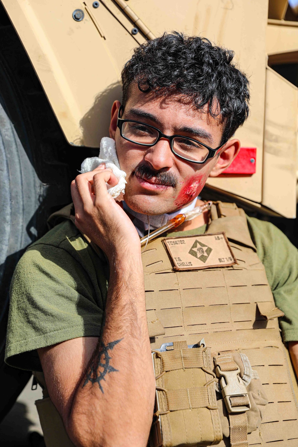 USS Carter Hall (LSD 50) Conducts Mass Casualty Drill, Nov. 22, 2023