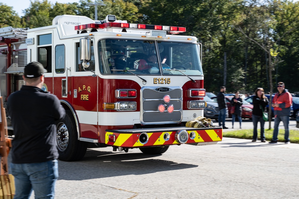 Aberdeen Proving Ground Fire Training Exercise