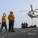 USS Carter Hall (LSD 50) Conducts Vertical Replenishment, Nov. 23, 2023